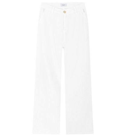 Grunt Trousers - Hudai - Linen/Viscose - White