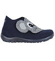 Superfit Slippers - Wool - Happy - Blue/Grey