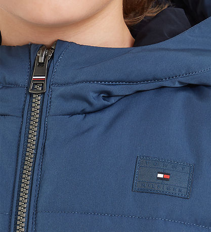 Tommy Hilfiger Puffer Jacket - Monotype - Aegean Sea