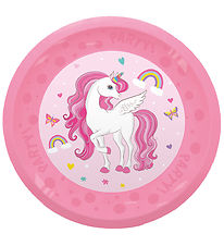 Decorata Party Plastic plates - 4-Pack - 21 cm - Unicorn Rainb