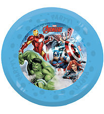 Decorata Party Plastplötur - 4 Pakki - 21 cm - Avengers Infi