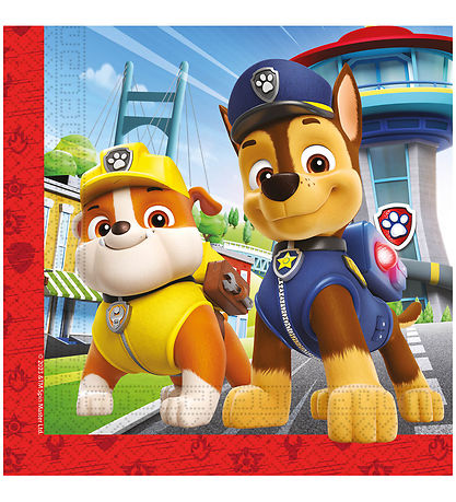 Decorata Party Servetten - pak van 20 - 33x33 cm - Paw Patrol Re