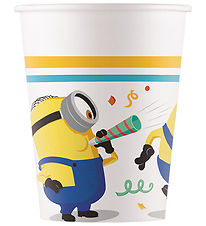 Decorata Party Cardboard mug - 8-Pack - 200 mL - Minions: The Ri