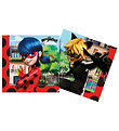 Decorata Party Napkins - 20-pack - 33x33 cm - Miraculous Ladyb