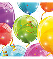 Decorata Party Servetter - 20-pack - 33x33 cm - Sparkling Balloo