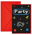 Decorata Party Invitations - 6-Pack - Gaming Party