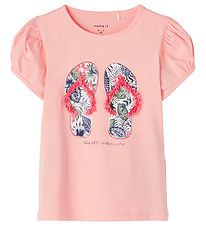 Name It T-shirt - NmfPflorida - Peach Bud