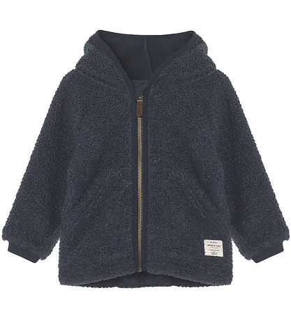 Mini A Ture Fleece Jacket - Teddy - MatLiff - Outer Space