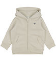 GANT Cardigan - Shield - Soft Oats