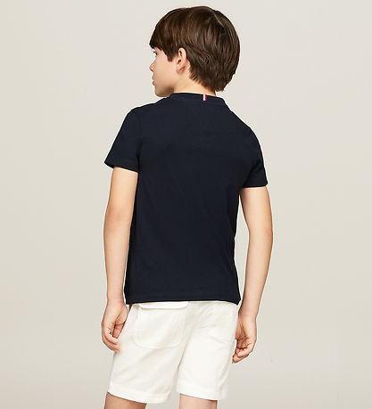 Tommy Hilfiger T-shirt - Print Regular - Desert Cloud