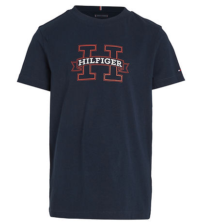 Tommy Hilfiger T-shirt - Print Regular - Desert Cloud