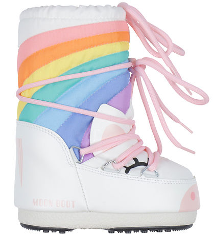 Moon Boot Snowboots - Pictogram Unicorn - Wit/Multicolour