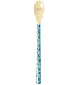 Rice Spoon - Melamine - Latte - Blue/Good Luck