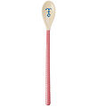 Rice Spoon - Melamine - Latte - Red/Anchor
