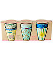 Rice Cups - Melamine - 6 pcs - 250 mL - Multi/Funky Prints
