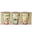 Rice Cups - Melamine - 6 pcs - 250 mL - Multi/Farm Print