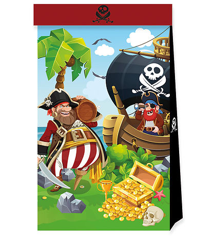 Decorata Party Candy bags - 4-Pack - Iceland Pirates
