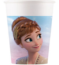 Decorata Party Cardboard mug - 8-Pack - 200 mL - Frozen II Wind 