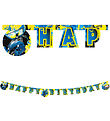 Decorata Party Happy Bursdag Banner - Batman Rogue Rage