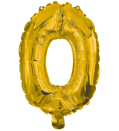 Decorata Party Foil balloon - 85 cm - No 0 - Gold