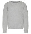 Vero Moda Girl Blouse - VmCare - Noos - Knitted - Light Grey Mel