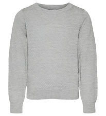 Vero Moda Girl Blouse - VmCare - Noos - Knitted - Light Grey Mel