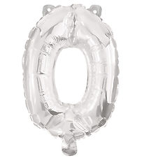 Decorata Party Foil balloon - 95 cm - No 0 - Silver