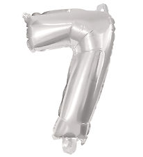 Decorata Party Foil balloon - 95 cm - No 7 - Silver