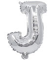Decorata Party Foileballon - 31 cm - J - Sølv
