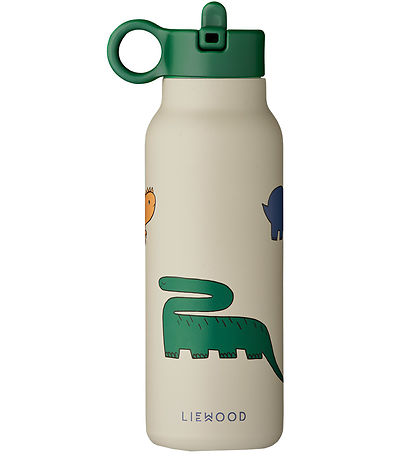 Liewood Water Bottle - Falk - 350 mL - Dinosaurs/Mist