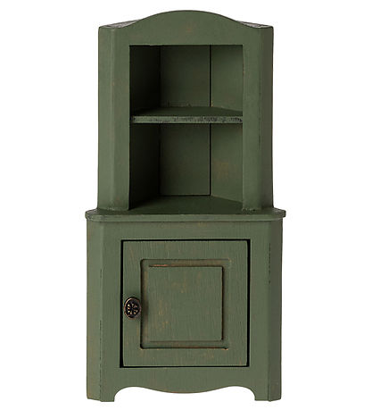 Maileg Corner cabinet - Mouse - Dark Green