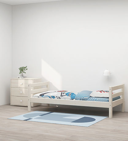 Flexa Enkeltseng - Classic+ - Hvitpigmentert