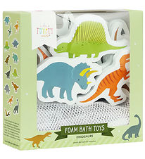 A Little Lovely Company Bath Toy - 14 pcs - Dinosaurs
