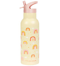 A Little Lovely Company Drinkfles - 500 ml - Regenbogen