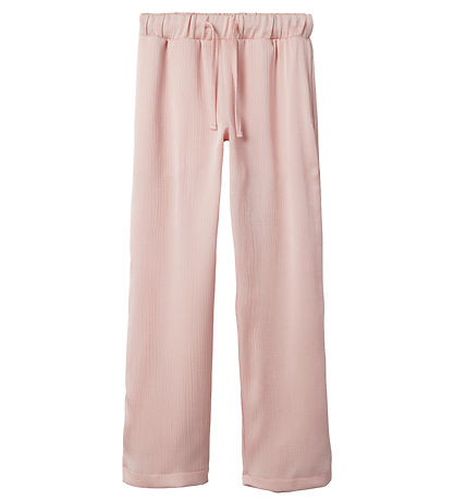 Name It Trousers - NkfHanin - Lilac Snow w. Structure