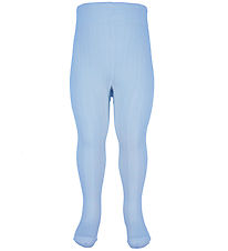 Joha Tights - Rib - Wool - Blue