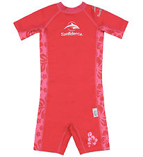Konfidence Coverall Swimsuit - Warma - UV50+ - Oahu/Pink