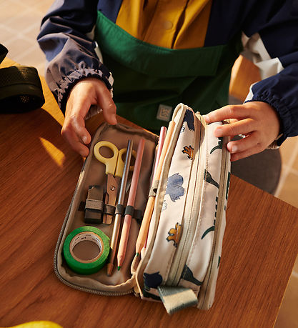 Liewood Pencil Case - Cindy - Dinosaurs/Mist