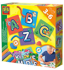 SES Creative Knete - L ehre das Alphabet m. Knete
