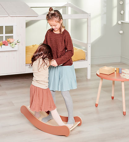 Flexa Balancebræt - Mini - Play - 68,7 x 31,1 x 18,3 cm - Blush