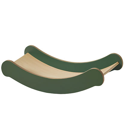 Flexa Balancebræt - Mini - Play - 68.7x31.1x18.3 cm - Deep Green