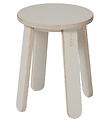 Flexa Skammel Fyrir teikniborð - Play - 31x32 cm - Warm Grey/Bir