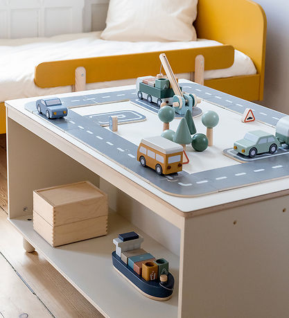 Flexa Play table - Play - Warm Grey/Birch Plywood