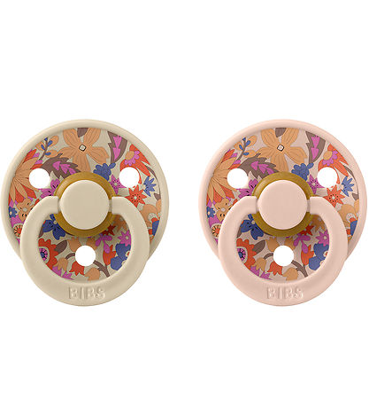 BIBS X Liberty Colour Pacifiers - 2-Pack - Size 2 - Round - Blus