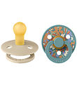 BIBS X Liberty Colour Pacifiers - 2-Pack - Size 2 - Round - Hush
