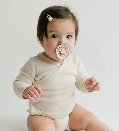BIBS X Liberty Colour Pacifiers - 2-Pack - Size 2 - Round - Ivor