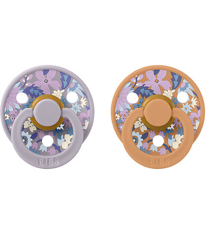 BIBS X Liberty Colour Pacifiers - 2-Pack - Size 1 - Round - Pump