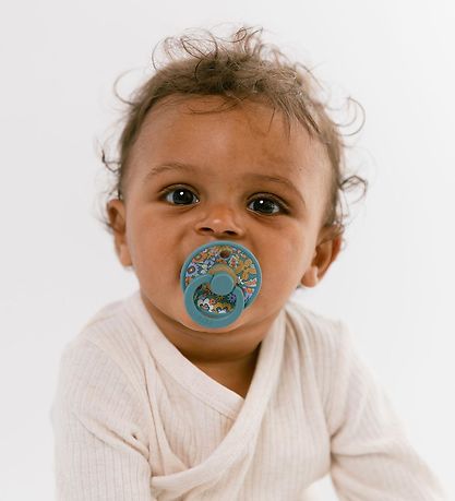 BIBS X Liberty Colour Schnuller - 2er-Pack - Gr. 1 - Rund - Hush