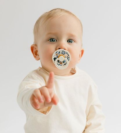 BIBS X Liberty Colour Pacifiers - 2-Pack - Size 1 - Round - Ivor