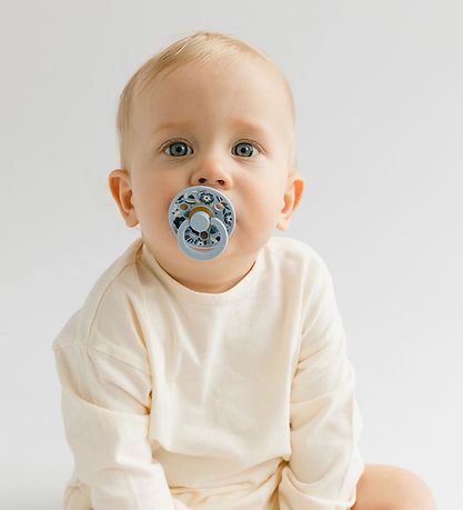 BIBS X Liberty Colour Pacifiers - 2-Pack - Size 1 - Round - Dust
